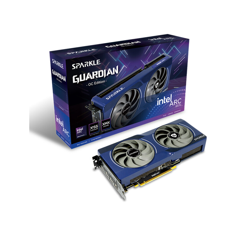Card màn hình SPARKLE Intel Arc B570 GUARDIAN OC 10GB GDDR6